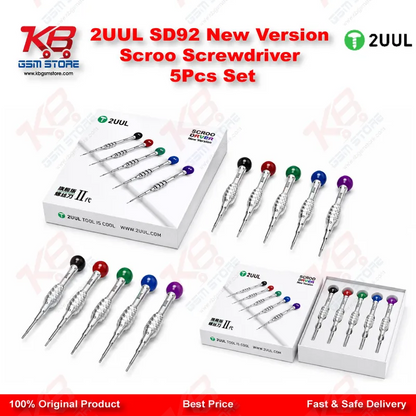 2UUL SD92 New Version Scroo Screwdriver 5Pcs Set