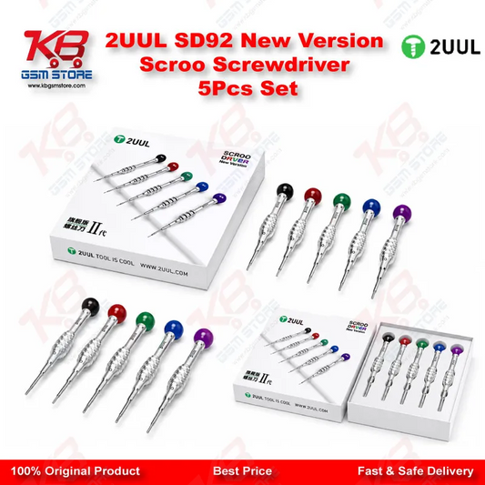 2UUL SD92 New Version Scroo Screwdriver 5Pcs Set
