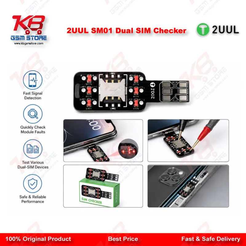 2UUL SM01 Dual SIM Checker