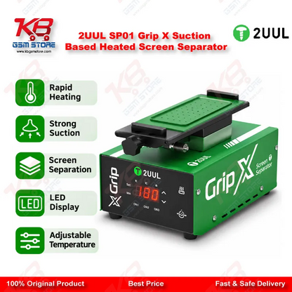 2UUL SP01 Grip X Suction Based Heated Screen Separator PK