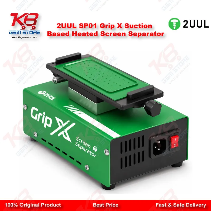 2UUL SP01 Grip X Suction Based Heated Screen Separator PK