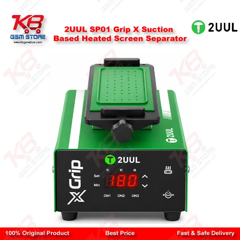 2UUL SP01 Grip X Suction Based Heated Screen Separator PK