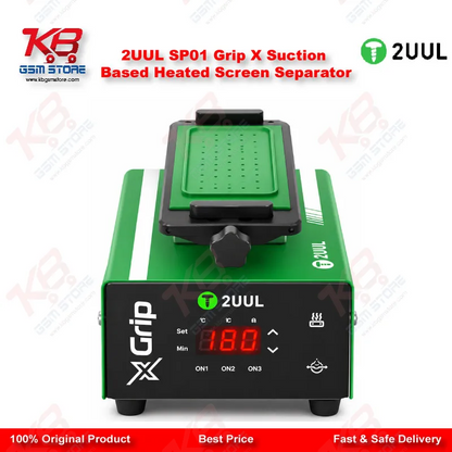 2UUL SP01 Grip X Suction Based Heated Screen Separator PK