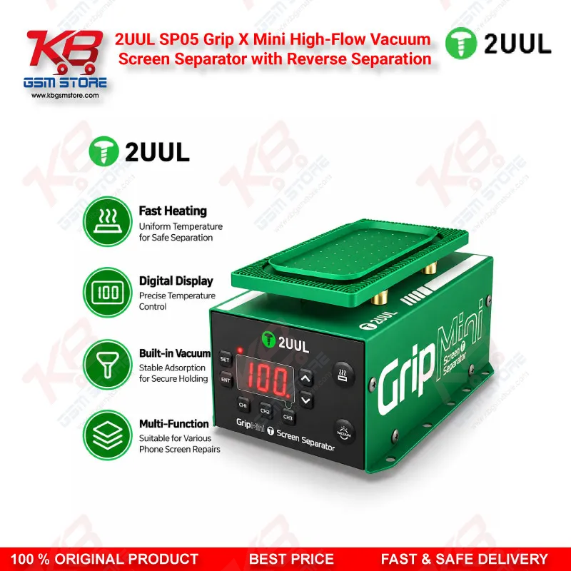 2UUL SP05 Grip X Mini High-Flow Vacuum Separator