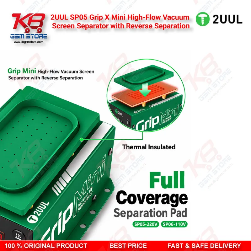 2UUL SP05 Grip X Mini High-Flow Vacuum Separator
