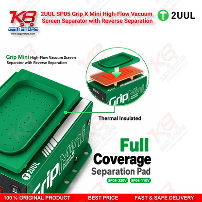 2UUL SP05 Grip X Mini High-Flow Vacuum Separator