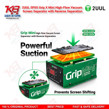 2UUL SP05 Grip X Mini High-Flow Vacuum Separator