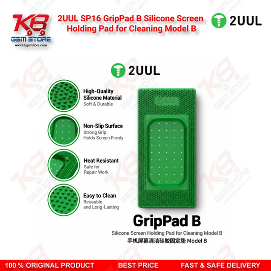 2UUL SP16 GripPad B Silicone Screen Holding Pad for Cleaning Model B