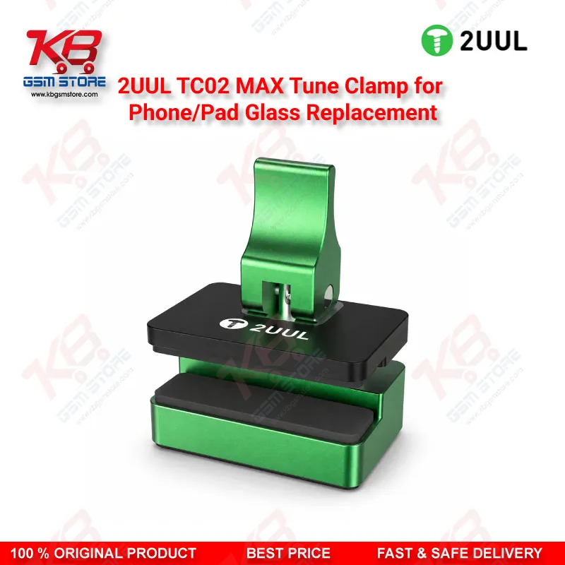 2UUL TC02 Max Tune Clamp — Aluminum Alloy Pressure Clamp for Phone & iPad Screen Glass Replacement
