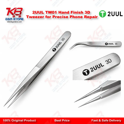 2UUL TW01 Hand Finish 3D Tweezer for Precise Phone Repair