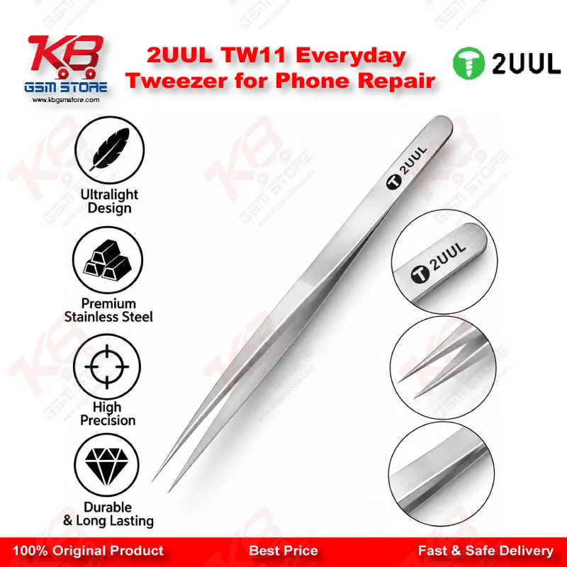 2UUL TW11 Everyday Tweezer for Phone Repair