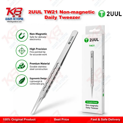 2UUL TW21 Non-magnetic Daily Tweezer