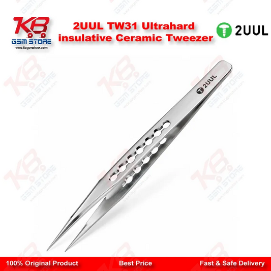 2UUL TW31 Ultrahard insulative Ceramic Tweezer