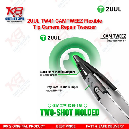2UUL TW41 CAMTWEEZ Flexible-Tip Camera Repair Tweezer