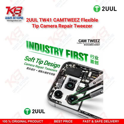 2UUL TW41 CAMTWEEZ Flexible-Tip Camera Repair Tweezer