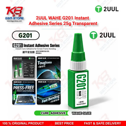 2UUL WAHE G201 Instant Adhesive Series 25g Transparent