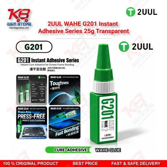 2UUL WAHE G201 Instant Adhesive Series 25g Transparent
