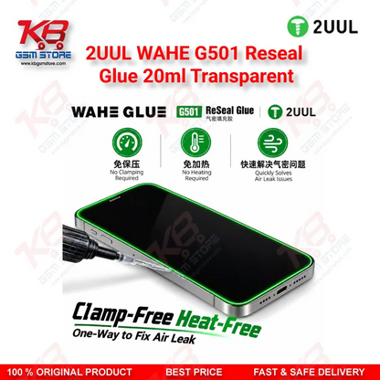 2UUL WAHE G501 Reseal Glue 20ml Transparent | Phone Sealant