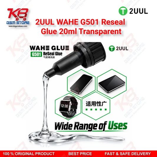 2UUL WAHE G501 Reseal Glue 20ml Transparent | Phone Sealant