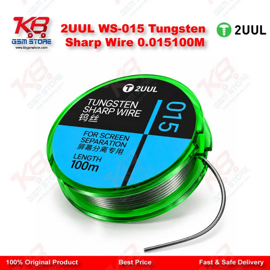 2UUL WS-015 Tungsten Sharp Wire 0.015*100M