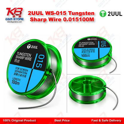 2UUL WS-015 Tungsten Sharp Wire 0.015*100M