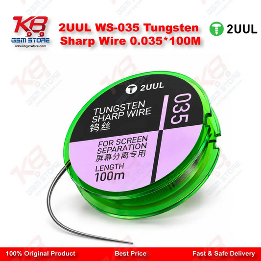 2UUL WS-035 Tungsten Sharp Wire 0.035*100M