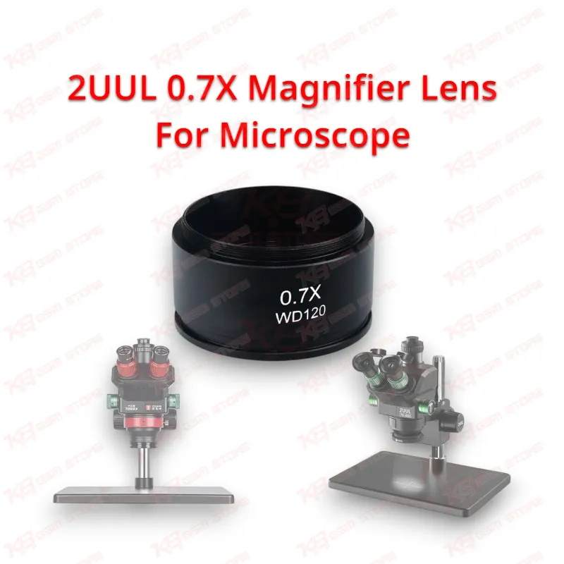 2UUL 0.7X Magnifier Lens For Microscope