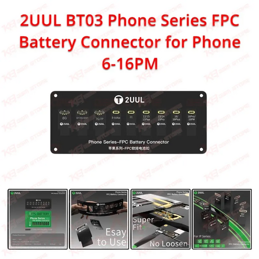 2UUL BT03 Phone Series FPC Battery Connector for Phone 6-16PM