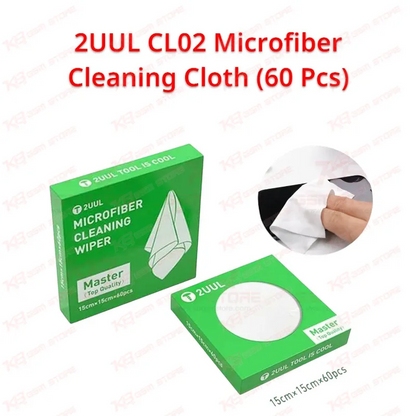 2UUL CL02 Microfiber Cleaning Cloth (60 Pcs)