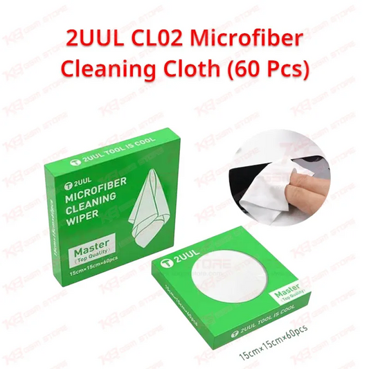 2UUL CL02 Microfiber Cleaning Cloth (60 Pcs)