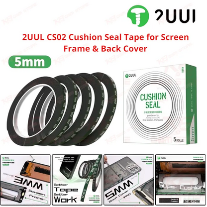 2UUL CS02 Cushion Seal Tape for Screen Frame & Back Cover