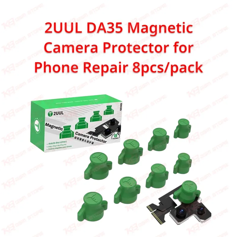 2UUL DA35 Magnetic Camera Protector for Phone Repair 8pcs/pack