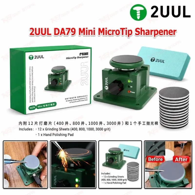 2UUL DA79 Mini MicroTip Sharpener