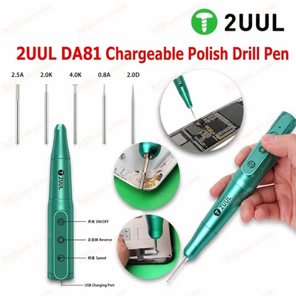 2UUL DA81 Chargeable Polish Drill Pen