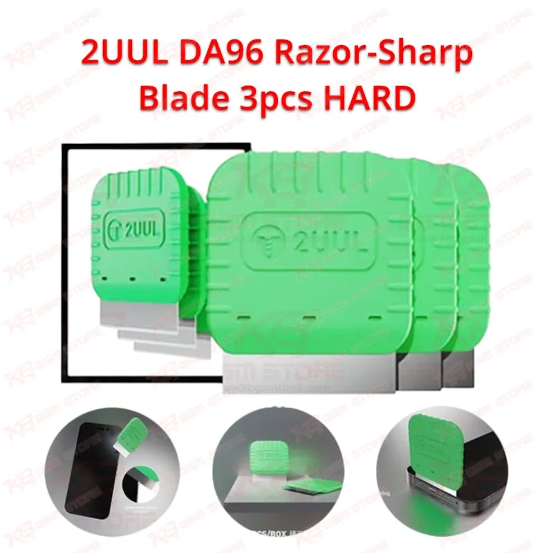 2UUL DA96 Razor-Sharp Blade 3pcs HARD