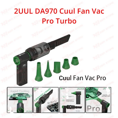 2UUL DA970 Cuul Fan Vac Pro Turbo