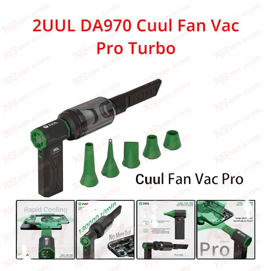 2UUL DA970 Cuul Fan Vac Pro Turbo