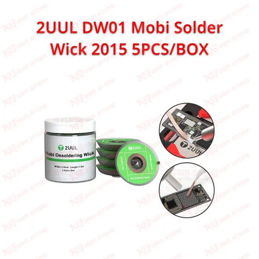 2UUL DW01 Mobi Solder Wick 2015 5PCS/BOX