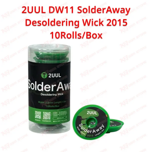 2UUL DW11 SolderAway Desoldering Wick 2015 10Rolls/Box