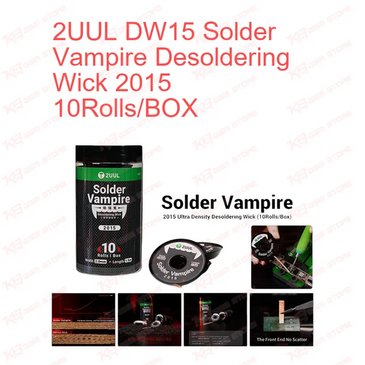 2UUL DW15 Solder Vampire Desoldering Wick 2015 10Rolls/BOX
