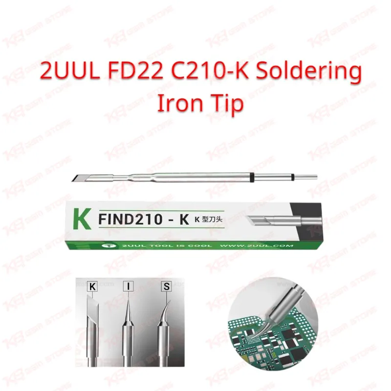 2UUL FD22 C210-K Soldering Iron Tip