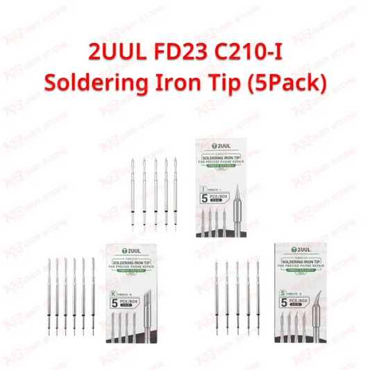 2UUL FD23 C210-I Soldering Iron Tip (5 Pack)