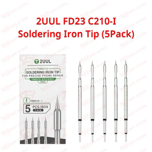 2UUL FD23 C210-I Soldering Iron Tip (5 Pack)