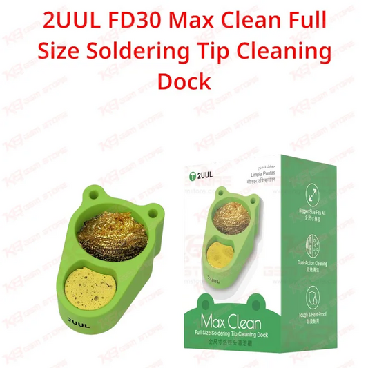 2UUL FD30 Max Clean Full Size Soldering Tip Cleaning Dock