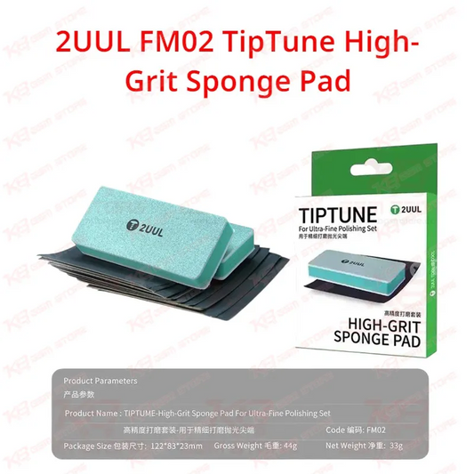 2UUL FM02 TipTune High-Grit Sponge Pad