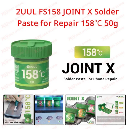 2UUL FS158 JOINT X Solder Paste for Repair 158℃ 50g