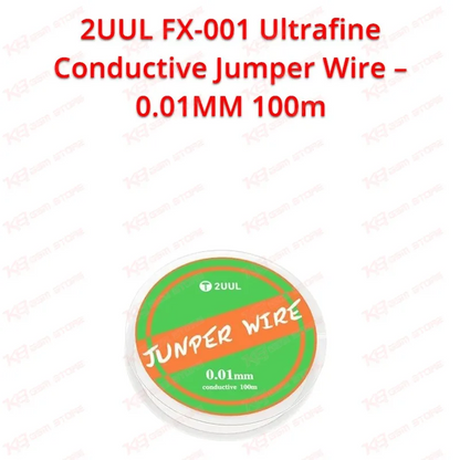 2UUL FX-001 Ultrafine Conductive Jumper Wire – 0.01MM 100m