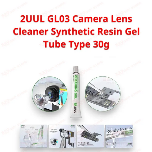 2UUL GL03 Camera Lens Cleaner Synthetic Resin Gel Tube Type 30g