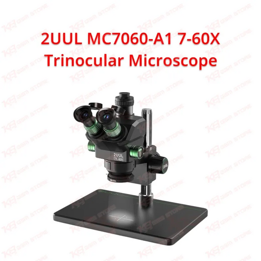 2UUL MC7060-A1 7-60X Trinocular Microscope
