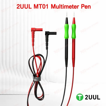 2UUL MT01 Multimeter Pen 1000V Gold-Plated Probe Tip